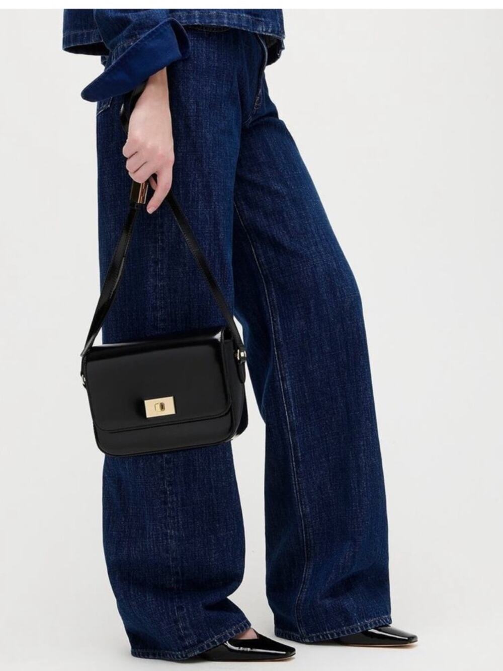 J.Crew Edie crossbody bag in Italian leather